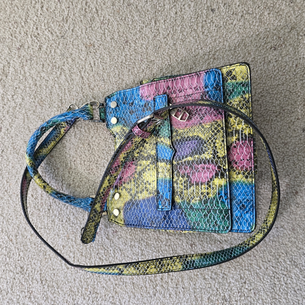🎨Multicolor Snakeskin Pattern Women's Bag